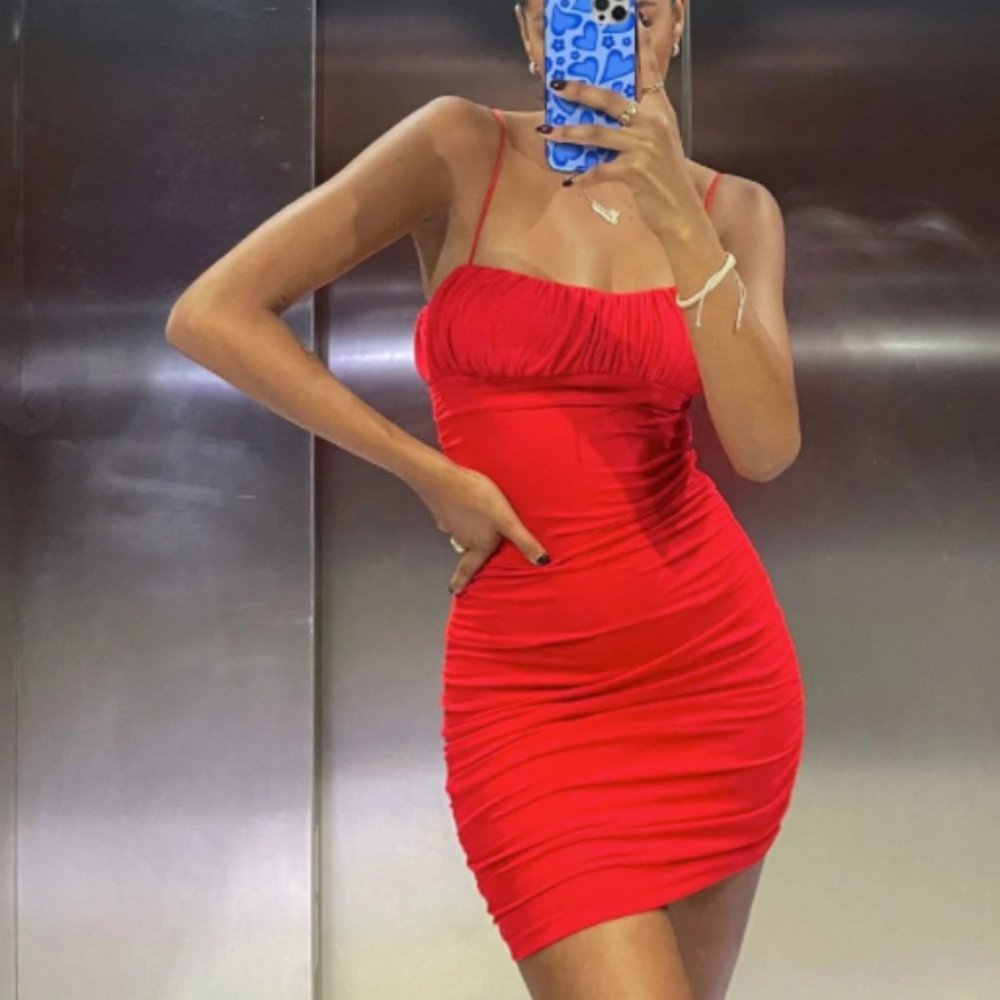 Princess Polly Penney Red Mini Dress
